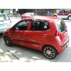 Hyundai i 10 2008-  Дефлекторы окон, 4 шт, темные, EGR.