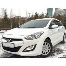 Hyundai i30 CW/Wagon 2012-  Дефлекторы окон, 4 шт, темные. EGR.