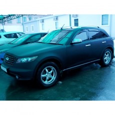 Infiniti FX 2003-2008 - Дефлекторы окон, 4 шт, темные, EGR.