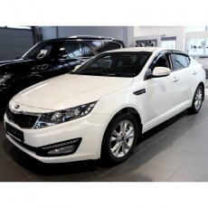 Kia Optima 2010-2015 - Дефлекторы окон, 4 шт, темные, EGR.