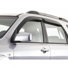 Kia Sportage 2005-2010 - Дефлекторы окон, 4 шт, темные, EGR.