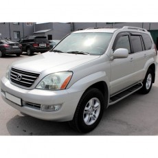 Lexus GX 470 2003-2009 - Дефлекторы окон, 4 шт, темные, EGR.