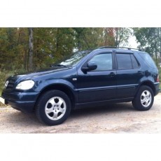 Mercedes ML [163] 1998-2005 - Дефлекторы окон, 4 шт, темные, EGR.