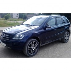 Mercedes ML [164] 2005-2011 - Дефлекторы окон, 4 шт, темные, EGR.