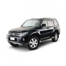 Mitsubishi Pajero Wagon 2007-  Дефлекторы окон, 4 шт, темные, EGR.