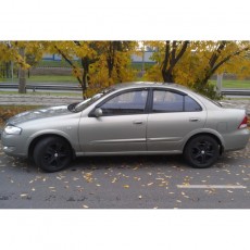 Nissan Almera Classic 2006-2012 - Дефлекторы окон, 4 шт, темные, BREEZE, EGR.