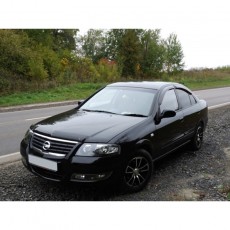 Nissan Almera Classic 2006-2012 - Дефлекторы окон, 4 шт, темные, EGR.
