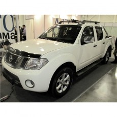 Nissan Navara 2005-  Дефлекторы окон, 4 шт, темные, EGR.