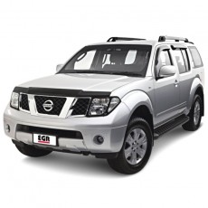 Nissan Pathfinder 2005-2014 - Дефлекторы окон, 4 шт, темные, EGR.