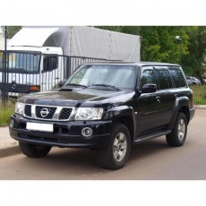 Nissan Patrol 1998-2010 - Дефлекторы окон, 4 шт, темные, EGR.