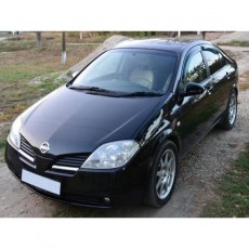 Nissan Primera 2002-2008 - Дефлекторы окон, 4 шт, темные, EGR.