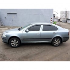 Skoda Octavia A5 2004-2013 - Дефлекторы окон, 4 шт, темные, EGR.
