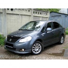 Suzuki SX4 Sedan 2006-2013 - Дефлекторы окон, 4 шт, темные, EGR.
