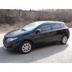 Toyota Auris 2013-   Дефлекторы окон, 4 шт, темные, EGR.