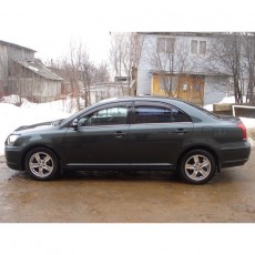 Toyota Avensis 2003-2008 - Дефлекторы окон, 4 шт, темные, EGR.