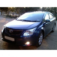 Toyota Avensis 2009-   Дефлекторы окон, 4 шт, темные, EGR.