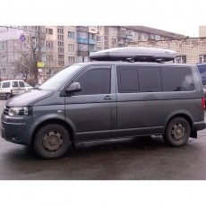 Volkswagen T5 2003-   Дефлекторы окон, 2 шт, дымчатые, EGR.