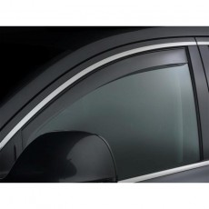 Audi Q7 2007-2015 - Дефлекторы окон, передние, светлые. (WeatherTech)