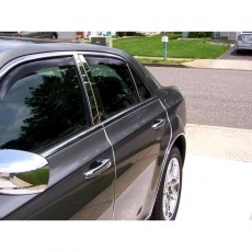 Chrysler 300C 2011-2016 - Дефлекторы окон, задние, темные. (WeatherTech)