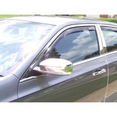 Chrysler 300C 2011-2016 - Дефлекторы окон, передние, светлые. (WeatherTech)