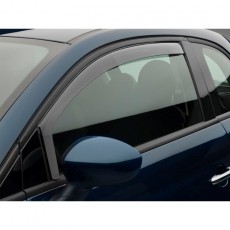 Fiat 500 2011-2015 - Дефлекторы окон, передние, светлые. (WeatherTech)