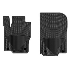 КОВРИКИ САЛОНА 1-й и 2-й ряд MERCEDES GL-CLASS X166 2012- WEATHERTECH MB X166 B ЧЕРНЫЕ