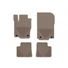 КОВРИКИ САЛОНА 1-й и 2-й ряд MERCEDES GL-CLASS X166 2012- WEATHERTECH MB X166 T БЕЖЕВЫЕ