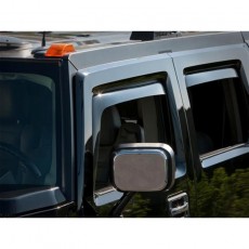 Hummer H2 2003-2010 - Дефлекторы окон, передние, темные. (WeatherTech)