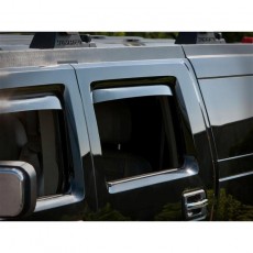 Hummer H2 2003-2010 - Дефлекторы окон, задние, светлые. (WeatherTech)