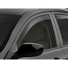 Hyundai Accent 2012-2016 - Дефлекторы окон, передние, темные. (WeatherTech)