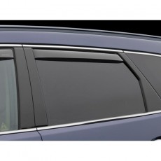 Hyundai Santa Fe 2013-2016 - Дефлекторы окон, задние, светлые. (WeatherTech)