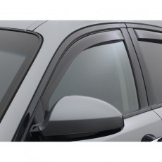 Infiniti FX 2009-2013 - Дефлекторы окон, передние, темные. (WeatherTech)