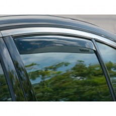 Infiniti G 2007-2013 - Дефлекторы окон, задние, темные. (WeatherTech)