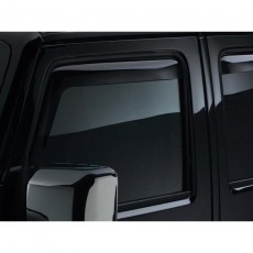 Jeep Wrangler 2007-2016 - Дефлекторы окон, передние, темные. (WeatherTech)