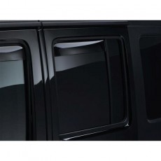 Jeep Wrangler 2007-2016 - Дефлекторы окон, задние, темные. (WeatherTech)