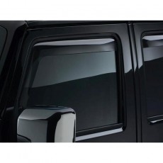 Jeep Wrangler 2007-2016 - Дефлекторы окон, передние, светлые. (WeatherTech)