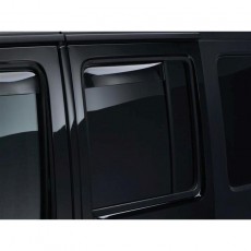 Jeep Wrangler 2007-2016 - Дефлекторы окон, задние, светлые. (WeatherTech)