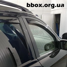 Mercedes GL-Class 2007-2012 - Дефлекторы окон, передние, темные. (WeatherTech)