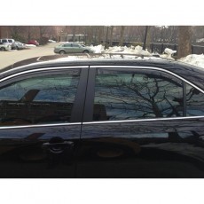 Toyota Camry 2012-2014 - Дефлекторы окон, задние, темные. (WeatherTech)