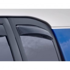 Toyota FJ Cruiser 2007-2014 - Дефлекторы окон, задние, темные. (WeatherTech)