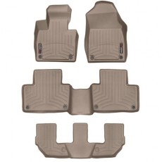 Коврики  Volvo XC90 2015- WeatherTech 45828-1-2-3, Бежевые