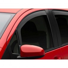 Toyota Yaris 2012-2016 - Дефлекторы окон, передние, темные. (WeatherTech)