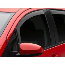 Toyota Yaris 2012-2016 - Дефлекторы окон, передние, светлые. (WeatherTech)