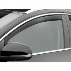 Volvo S60 2011-2016 - Дефлекторы окон, передние, темные. (WeatherTech)