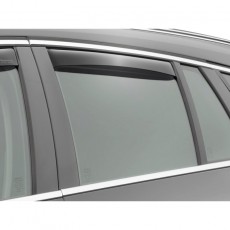 Volvo V60 2015-2016 - Дефлекторы окон, задние, темные. (WeatherTech)