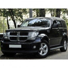 Dodge Nitro 2007-2011 - Дефлекторы окон, 4 шт, темные. AVS.