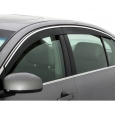 Honda Accord USA 2008-2012 - Дефлекторы окон, 4 шт, темные с хромированным молдингом. AVS.
