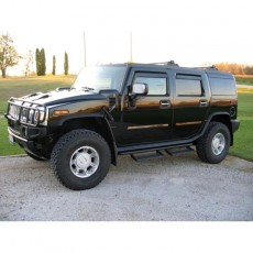 Hummer H2 2003-2009 - Дефлекторы окон, 4 шт, темные. AVS.