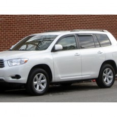 Toyota Highlander 2008-2013 - Дефлекторы окон, 4 шт, темные. AVS.