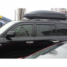 Toyota Land Cruiser 200 2008-2016 - Дефлекторы окон, 4 шт, темные. AVS.
